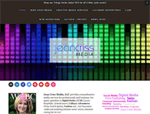 Tablet Screenshot of jeancrissmedia.com